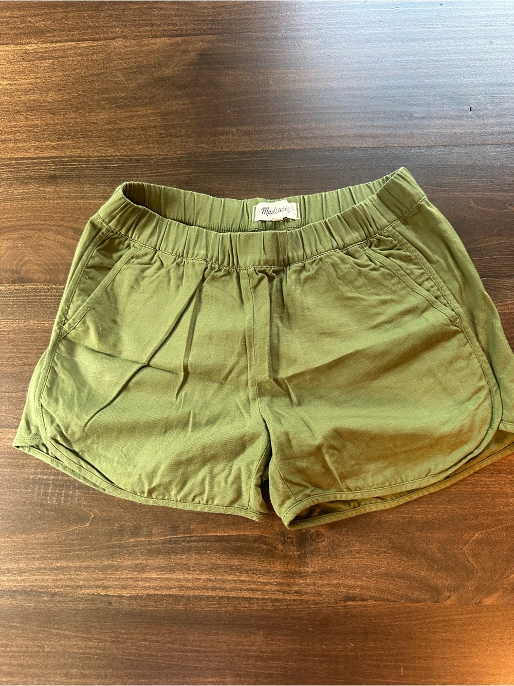 Madewell Olive Green Shorts